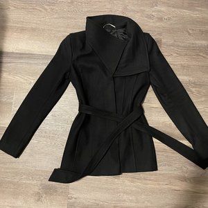 Aritzia Wool Blend Coat- Babaton- Black XS